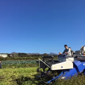 蕎麦畑に見学のサムネイル